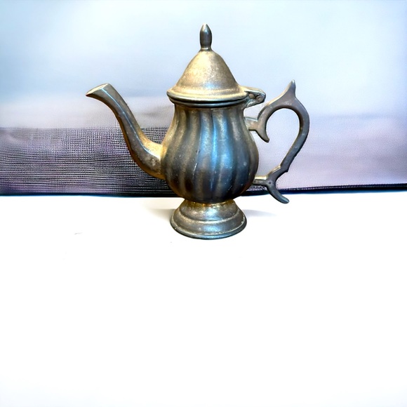 Antique Silver finish Children’s Teapot Made in India Circa 1800 - Picture 1 of 12